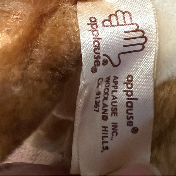 Rare Vintage 1988 Rudolph Rednosed Reindeer Christmas Plush Stuffed Animal - Picture 6 of 9